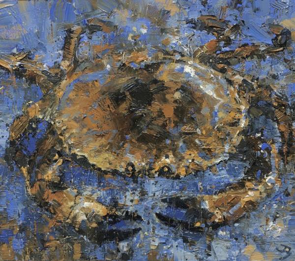 - Oil on Board, Painting by John Brenton, measuring 20 x 23 cm (H x W) framed at 28 x 31 cm £500